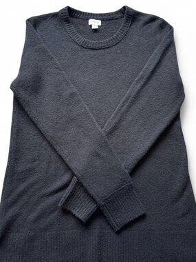 J. Crew Women’s Crewneck Sweater in Charcoal Gray